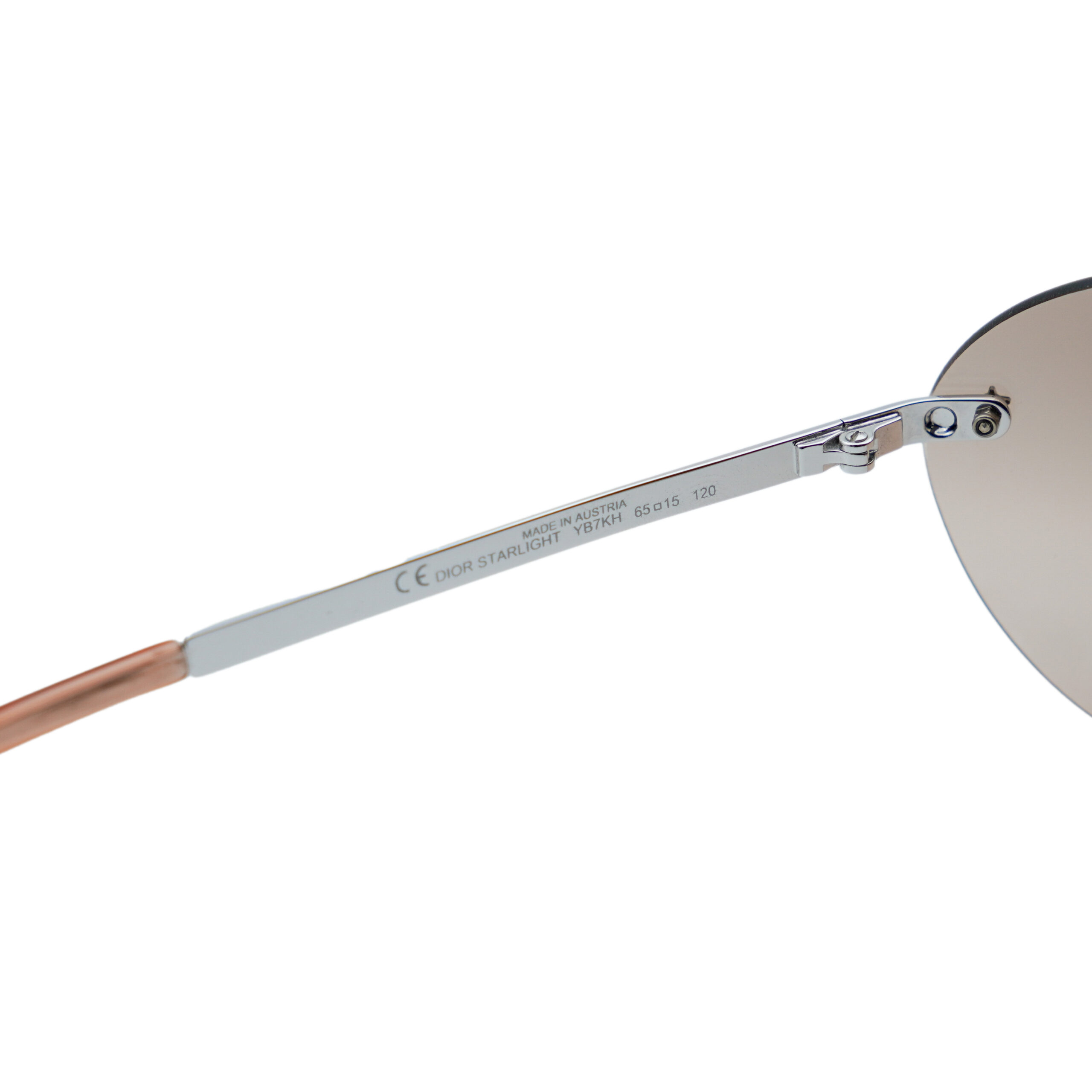 Dior Starlight Silver Rimless Galliano Star Logo Sunglasses — photo 8