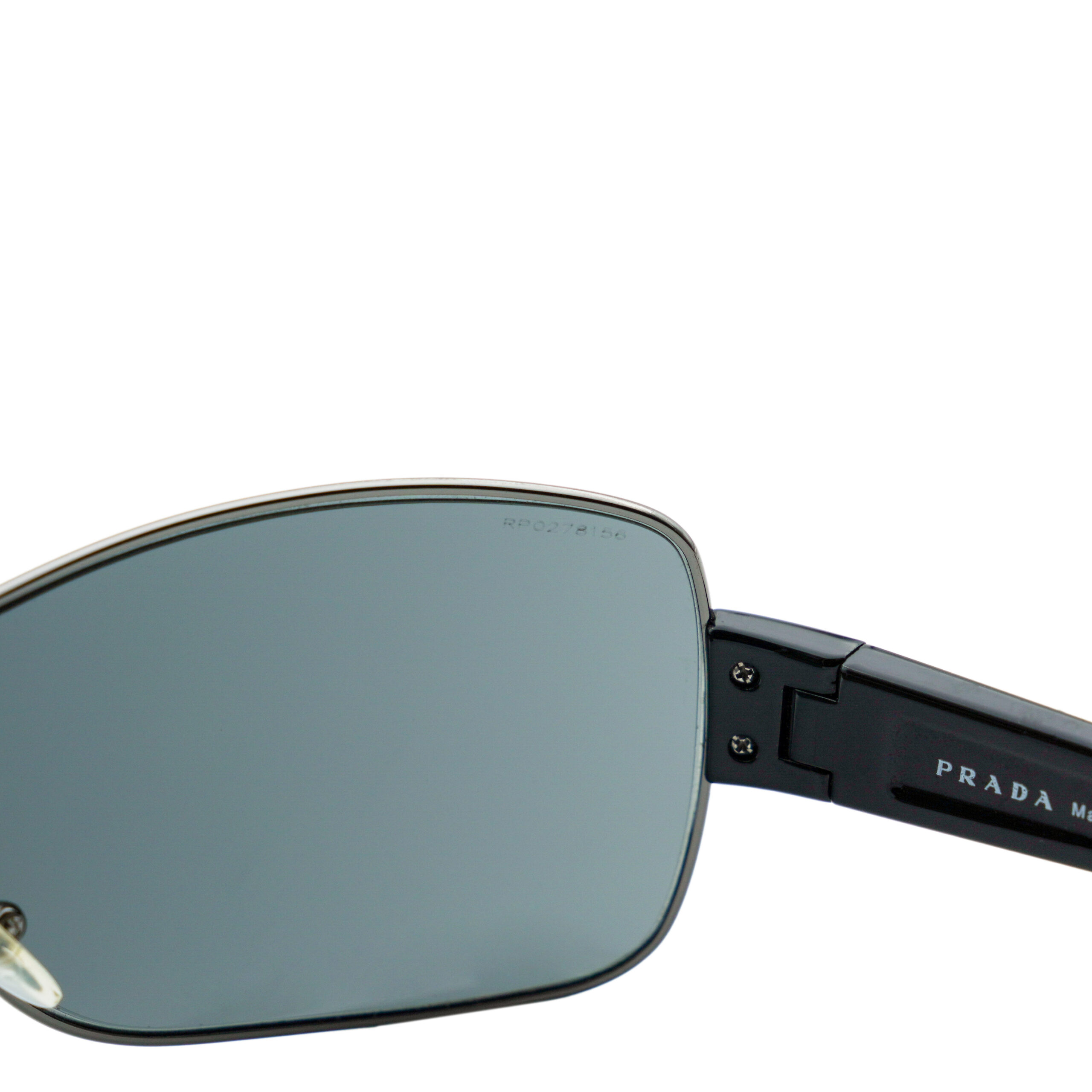 Prada Linea Rossa SPS 57G Black Shield Sport Logo Sunglasses — photo 6
