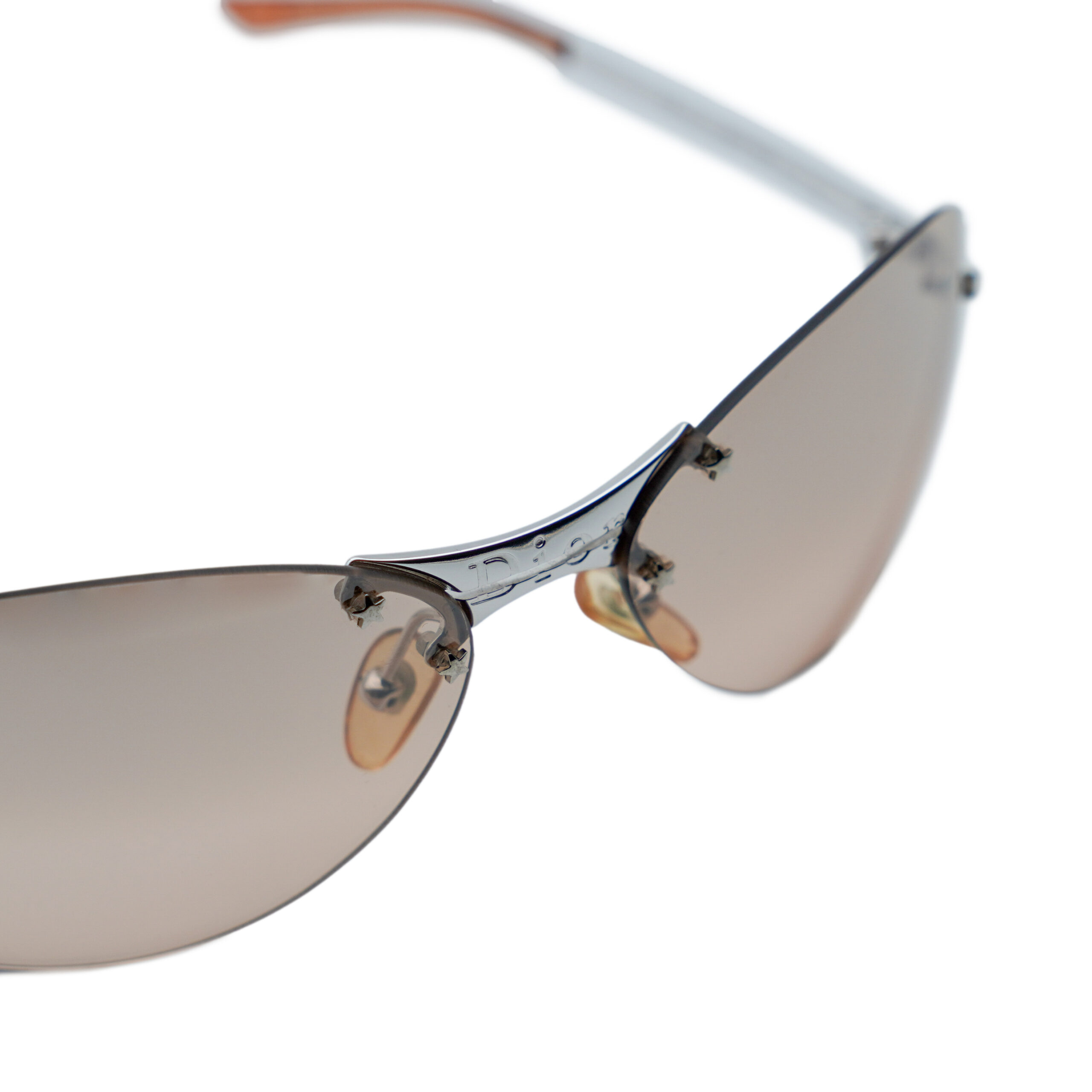 Dior Starlight Silver Rimless Galliano Star Logo Sunglasses — photo 6