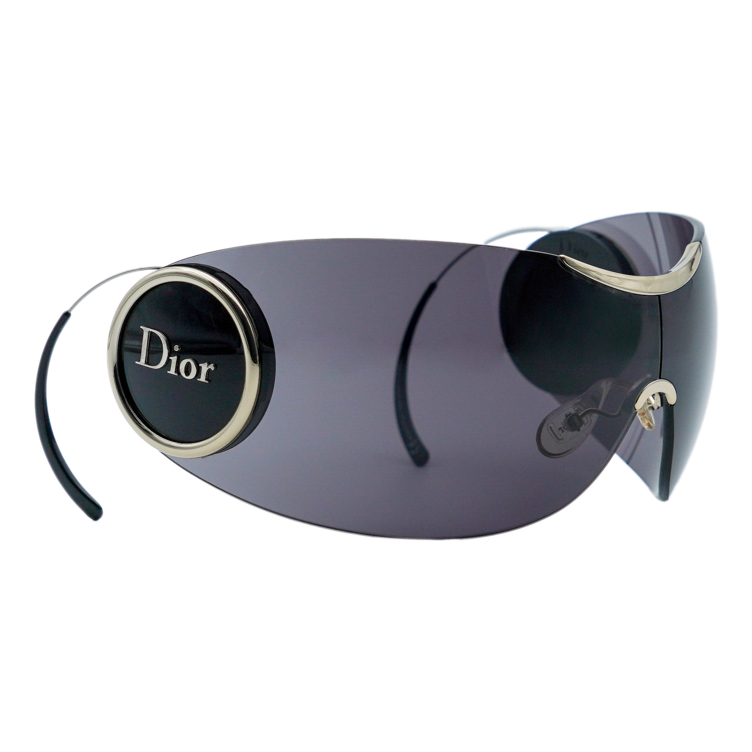 Vintage Dior Sport 2 Galliano Era Shield Mask Sunglasses