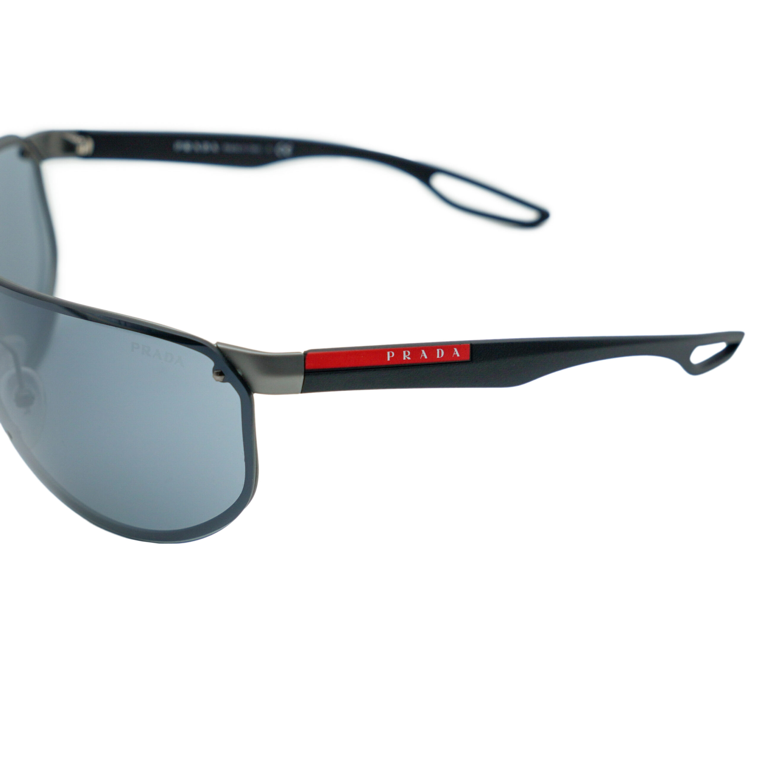 Prada Linea Rossa SPS 61U Black Shield Sport Sunglasses — photo 4