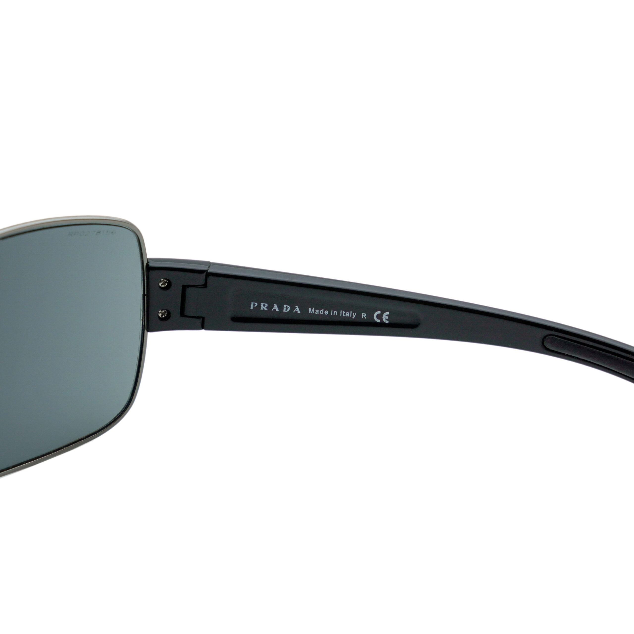 Prada Linea Rossa SPS 57G Black Shield Sport Logo Sunglasses — photo 7