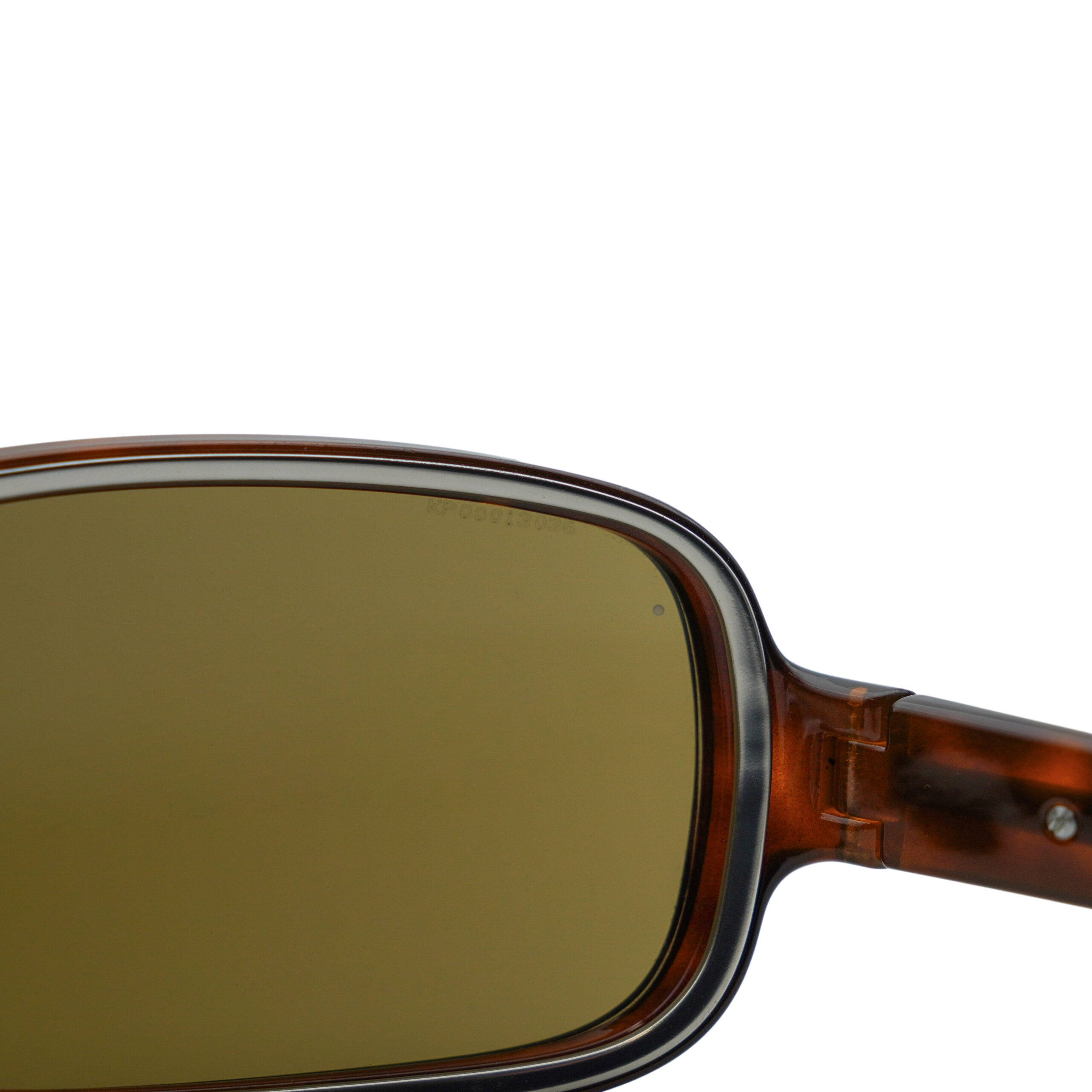 Vintage Prada SPR 10D Tortoiseshell Shield Logo Sunglasses — photo 5