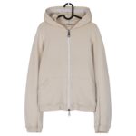 Jil Sander Raf Simon Era Zip Back Logo Hoodie Sweatshirt