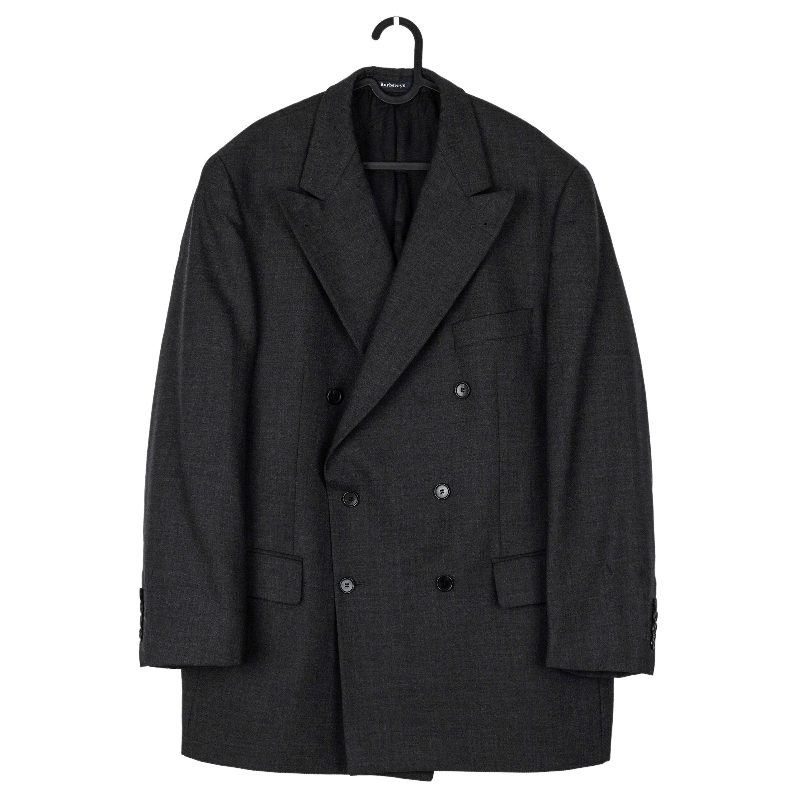 Vintage Burberrys Prorsum Double Breasted Wool Blazer Jacket