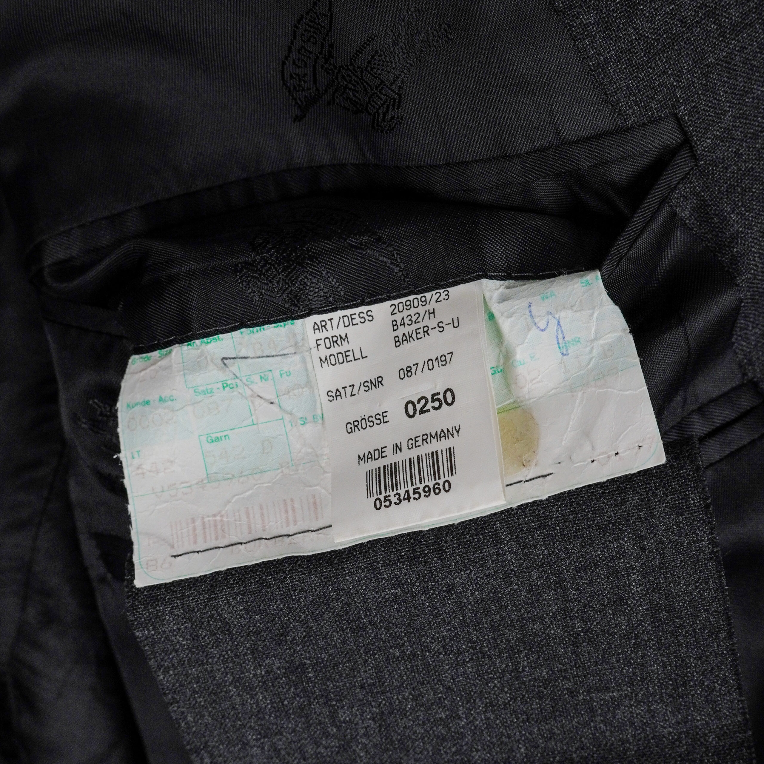 Vintage Burberrys Prorsum Double Breasted Wool Blazer Jacket — photo 9