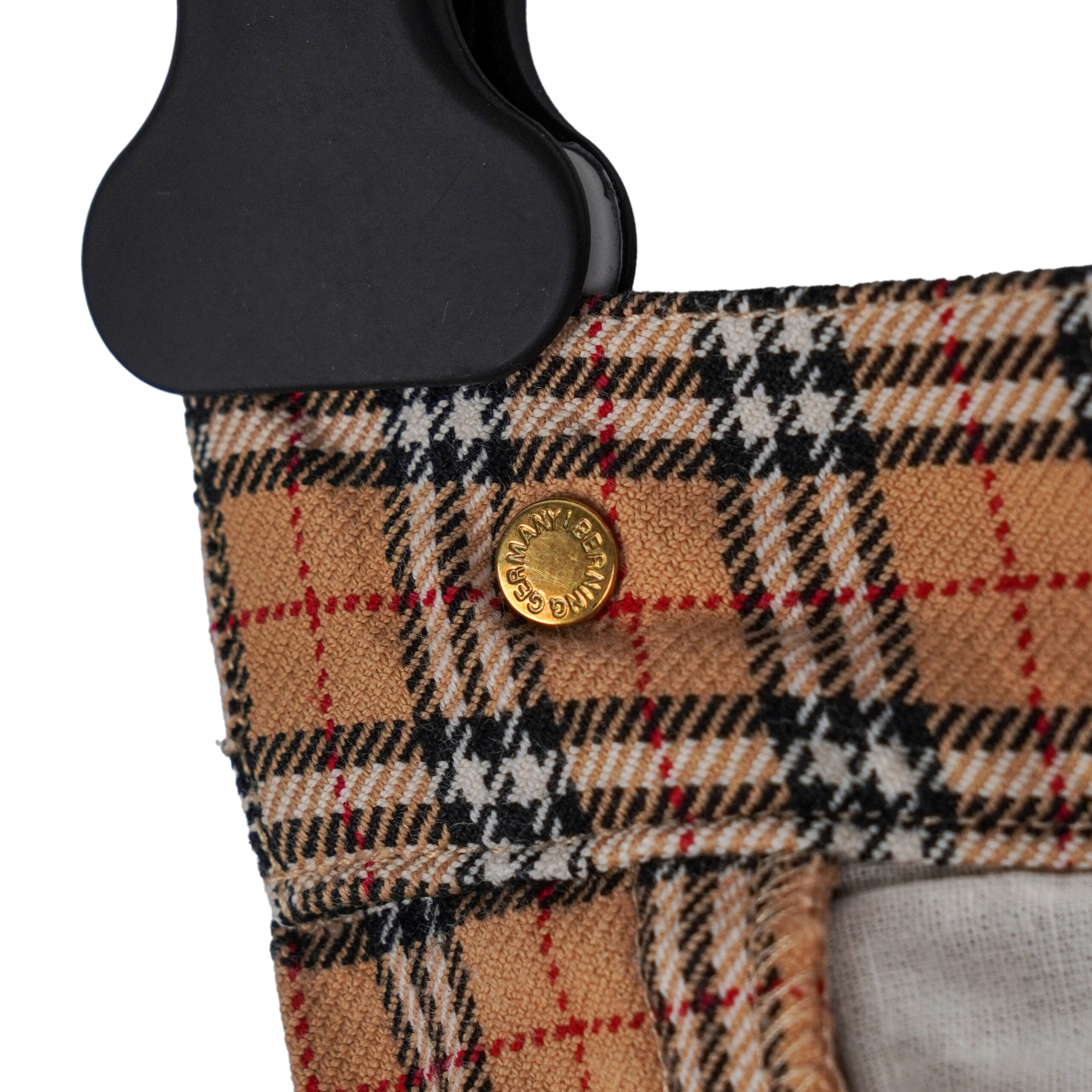 Burberry London Brown Nova Check Plaid Logo Trousers Pants — photo 8