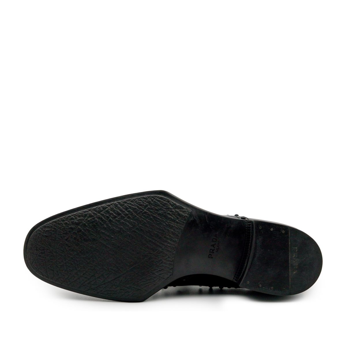 Iconic Prada Women's Studded Leather Brogue Dress Shoes — photo 5