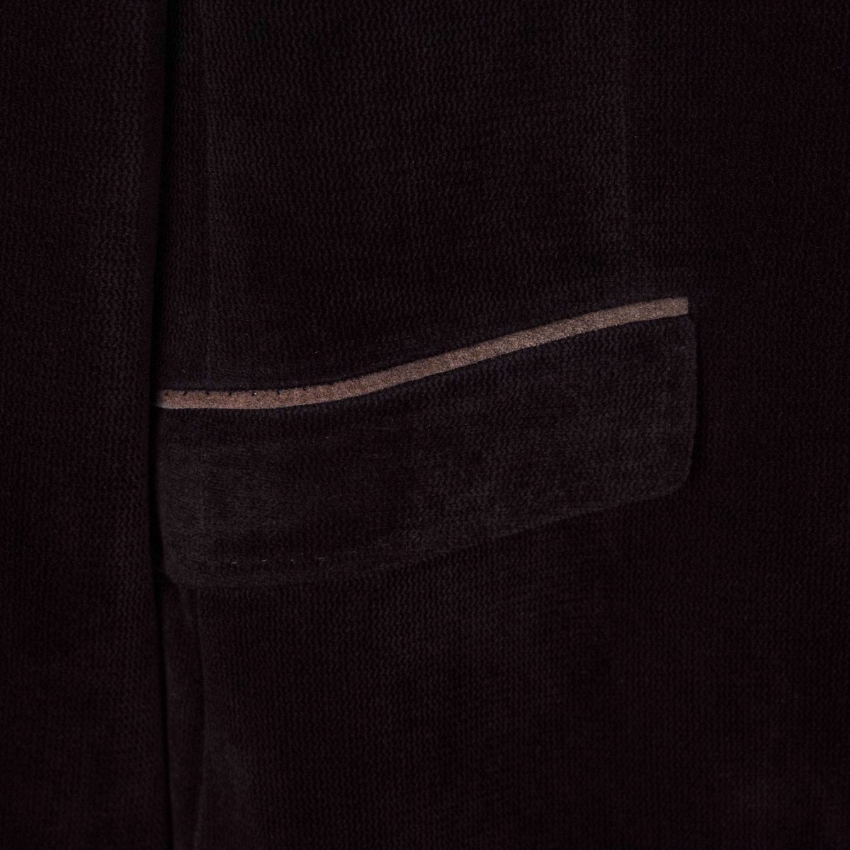 Brioni Brown Corduroy Paisley Print Tailored Blazer Jacket — photo 5