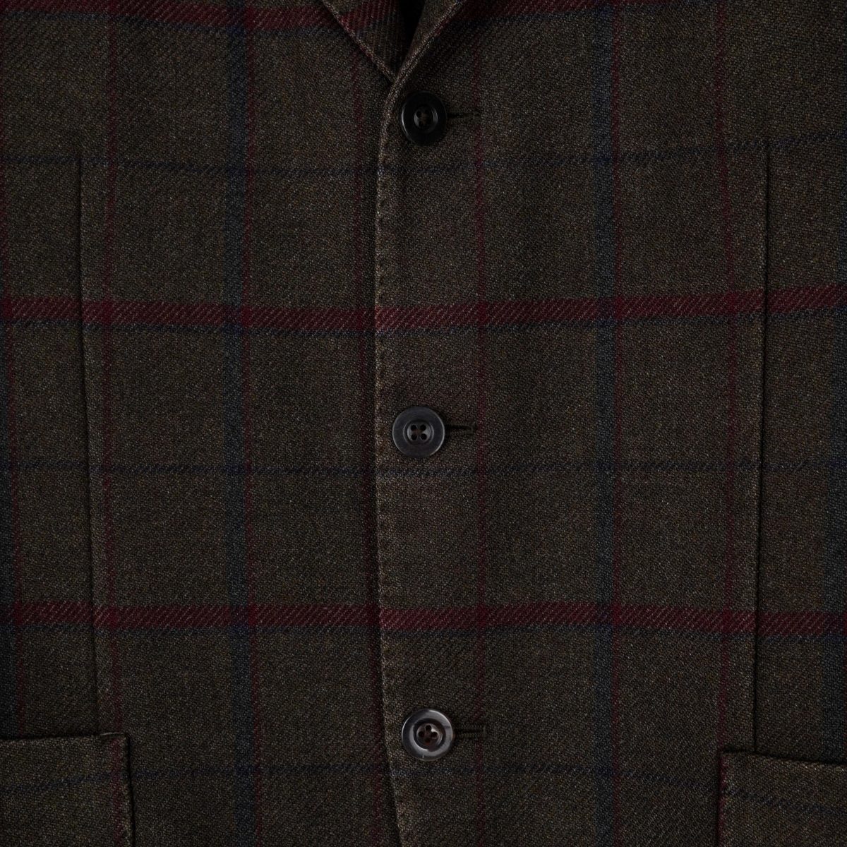 Boglioli Brown Plaid Wool Blend Tailored Blazer K Jacket — photo 6