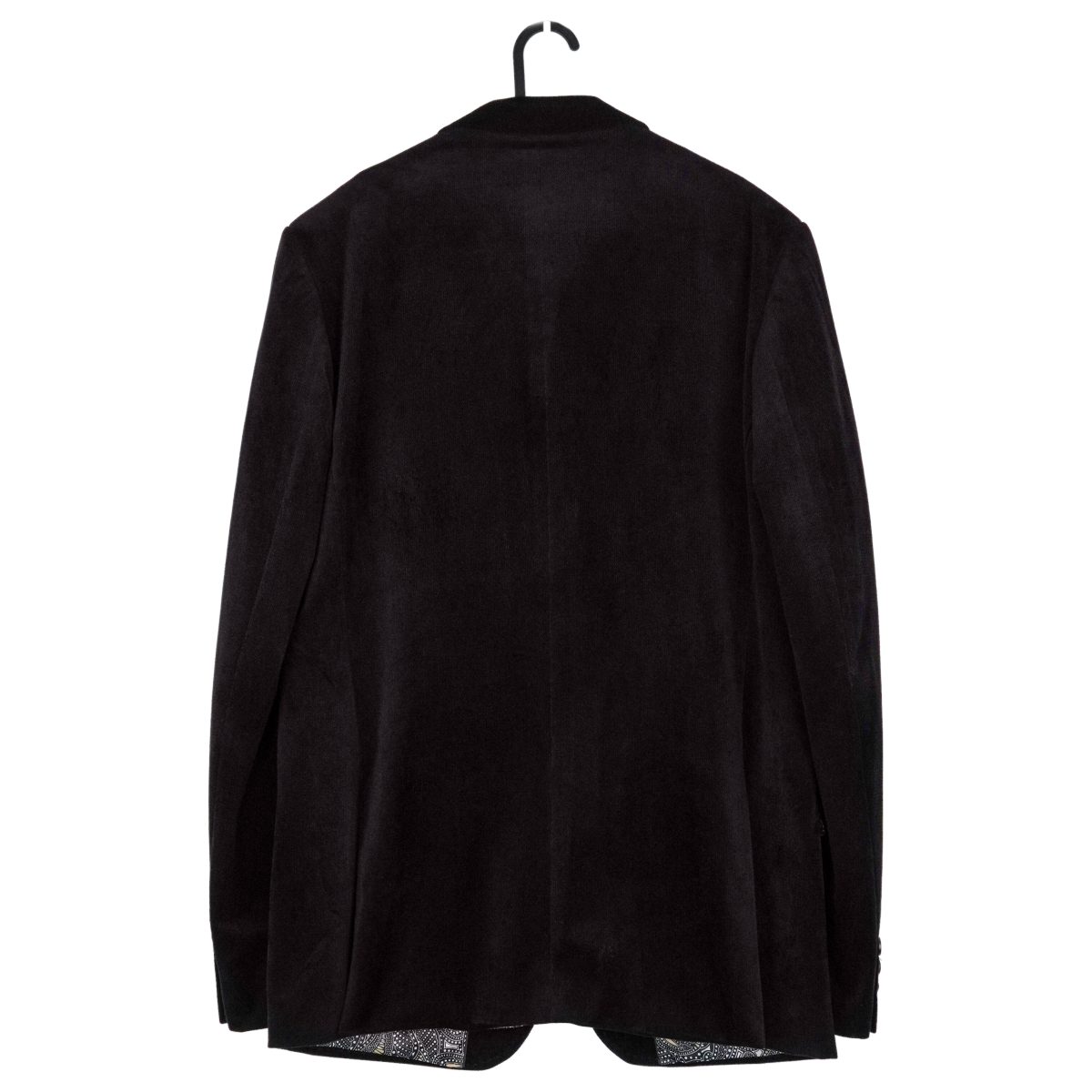 Brioni Brown Corduroy Paisley Print Tailored Blazer Jacket — photo 2