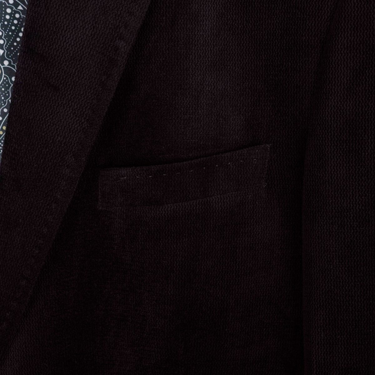 Brioni Brown Corduroy Paisley Print Tailored Blazer Jacket — photo 7