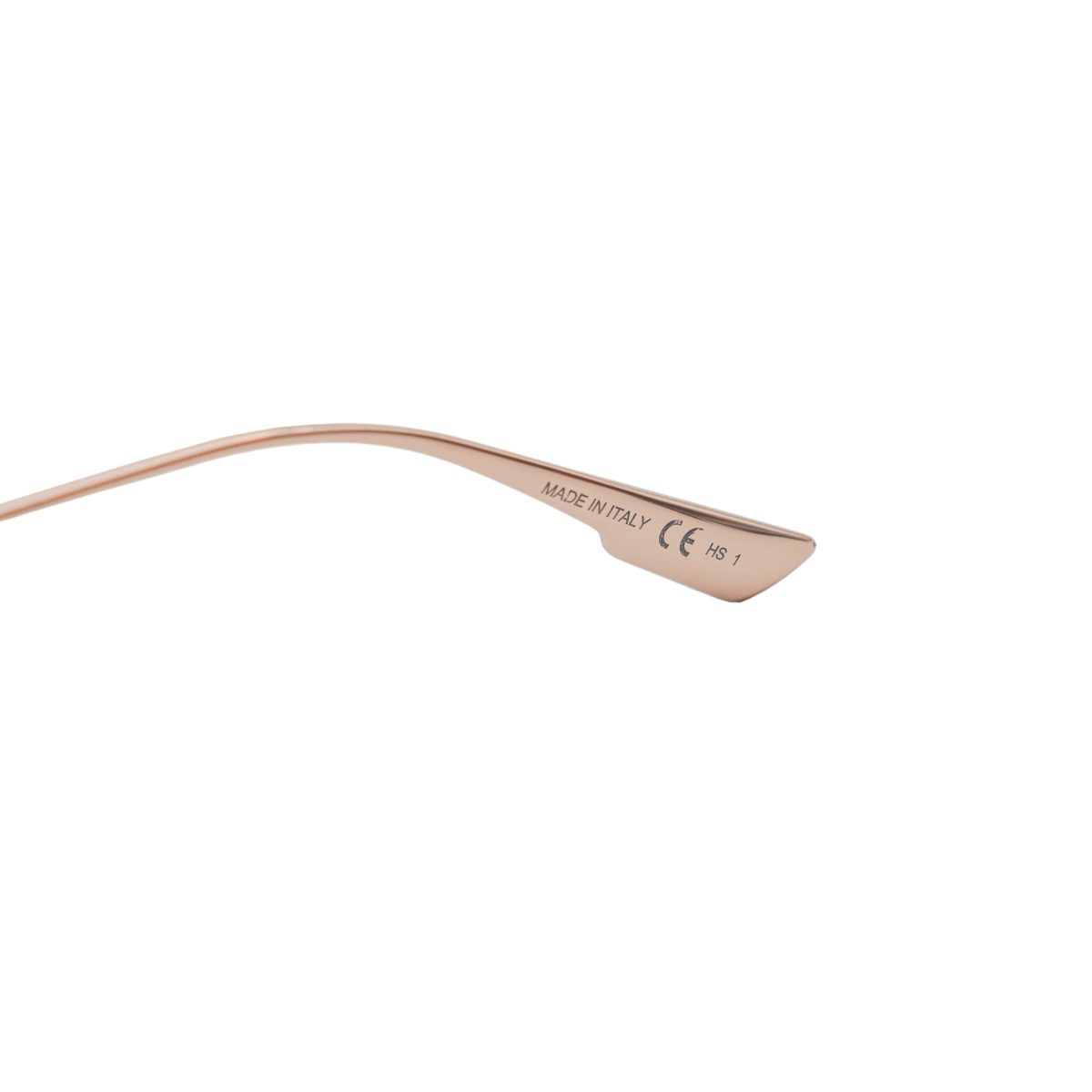 Dior Gold Metal CD Logo Cut Out Geometric Aviator Sunglasses — photo 7