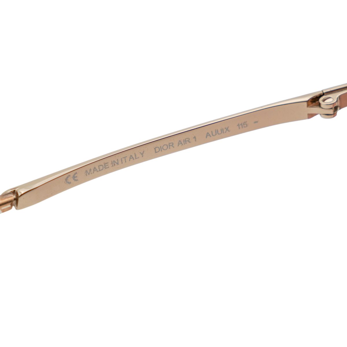 Vintage Dior Air 1 Pink Rimless Shield Star Logo Sunglasses — photo 8
