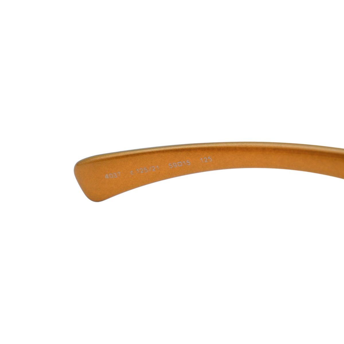 Chanel 4037 Light Brown Rimless Gold CC Logo Sunglasses — photo 9