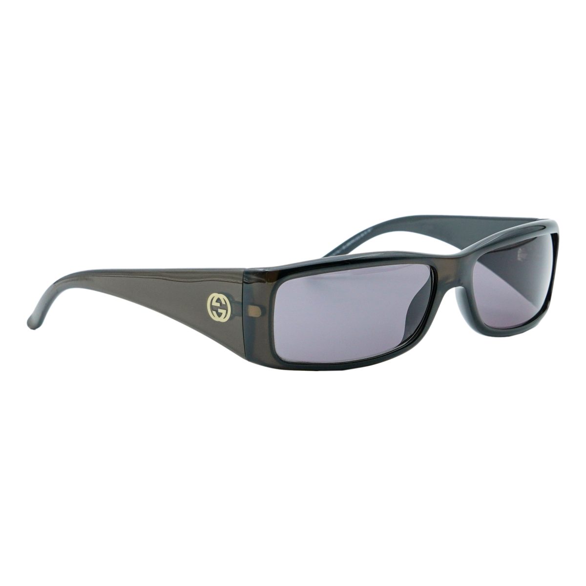 Vintage Gucci GG 2493 Rectangular Optyl Logo Sunglasses