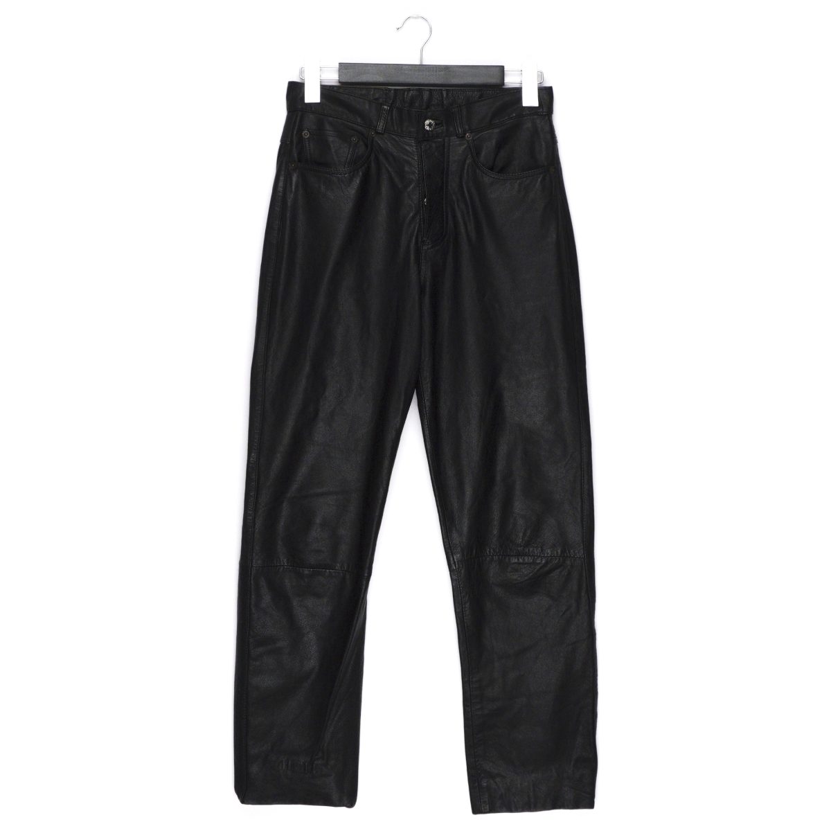 Vintage Levi’s Logo Leather Black Pants