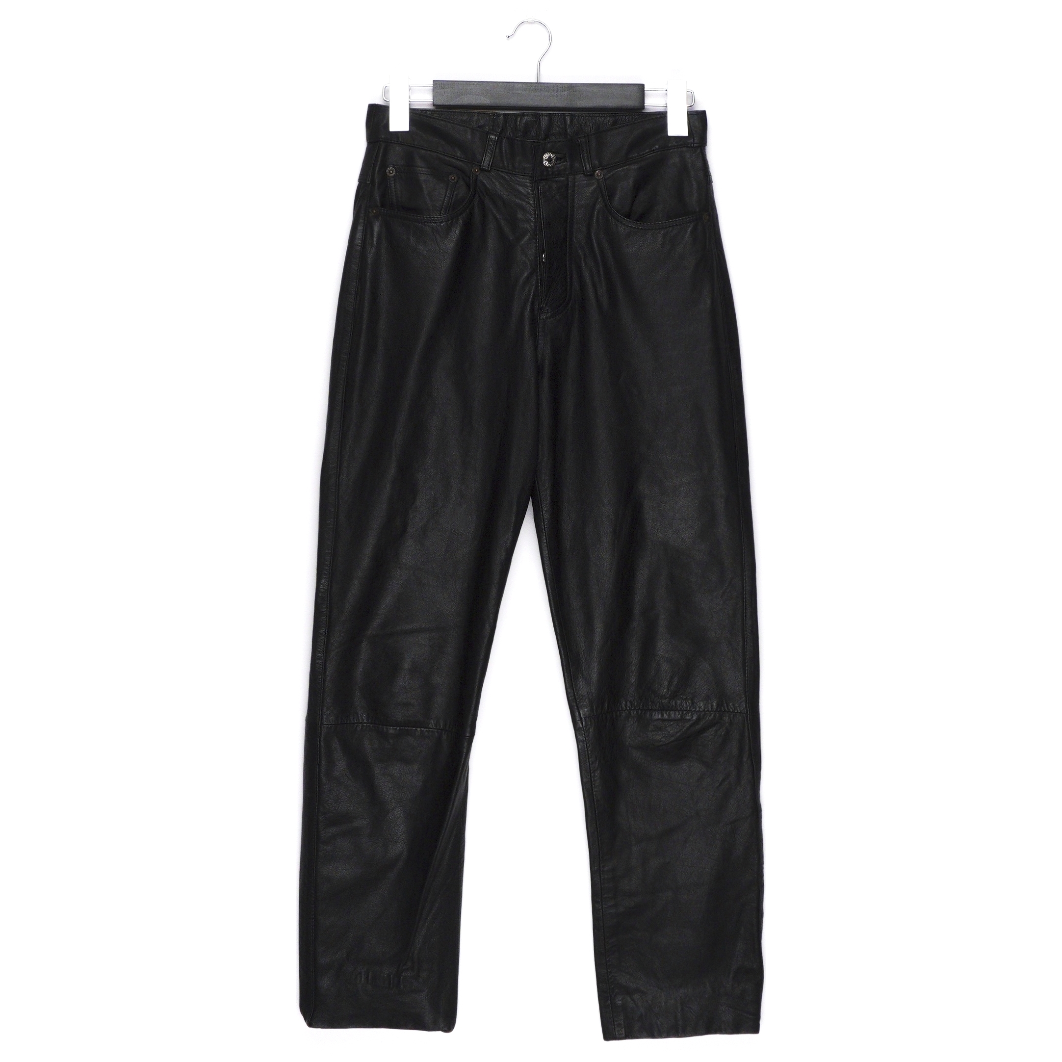 Vintage Levi’s Logo Genuine Leather Black Pants