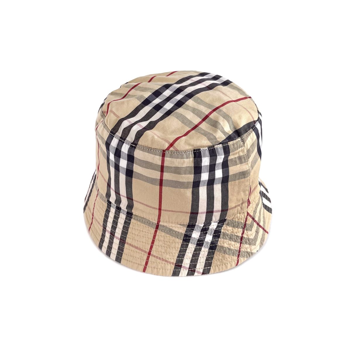 Burberry Vintage Nova Check Reversible Bucket Hat — photo 2