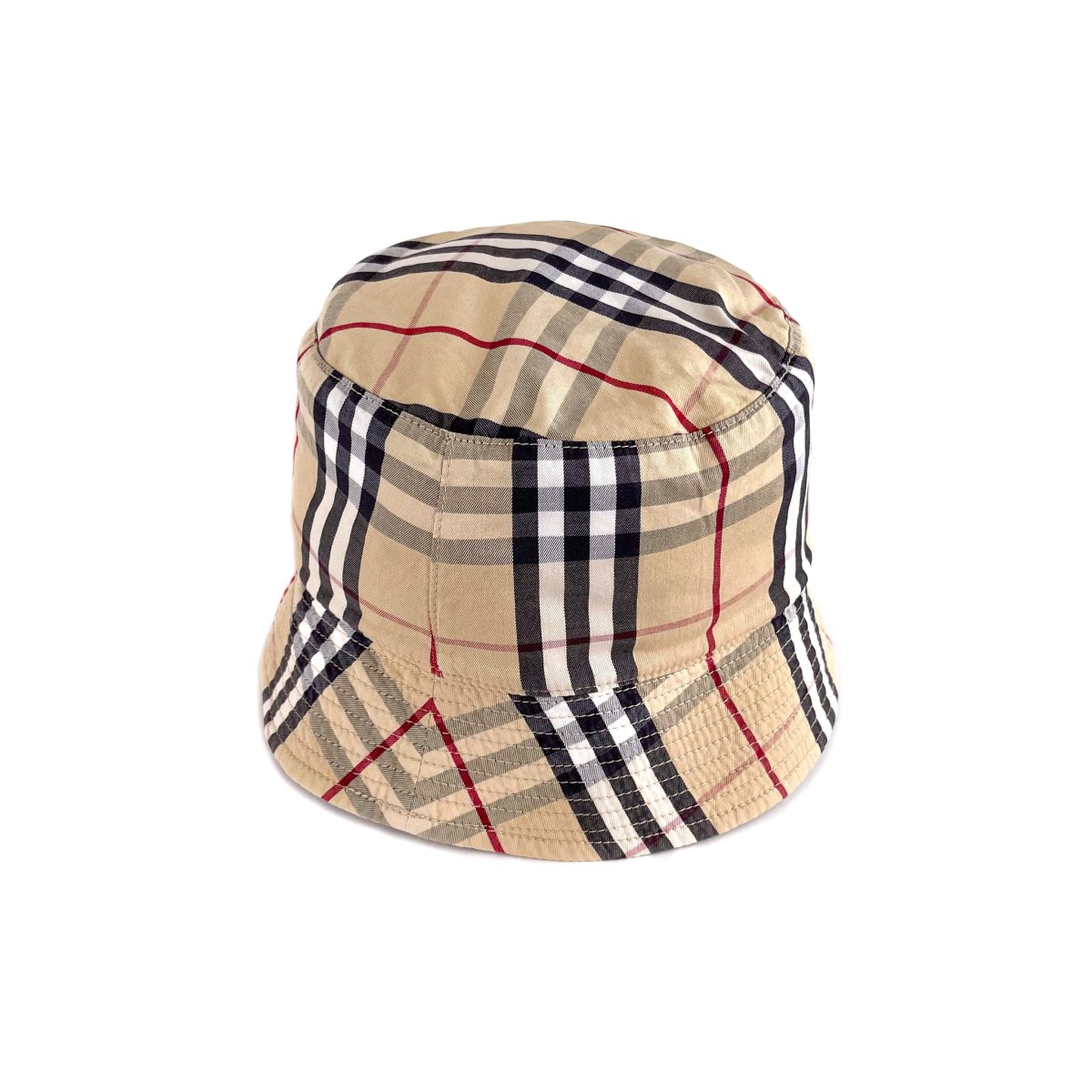 Burberry Vintage Nova Check Reversible Bucket Hat — photo 3