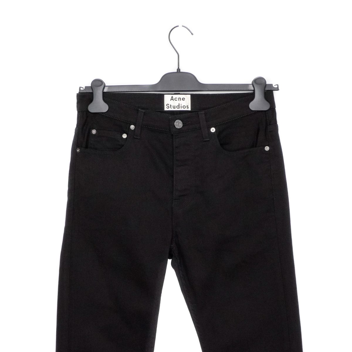 Acne Studios Town Stay Cash Black Denim Pant Jeans — photo 2