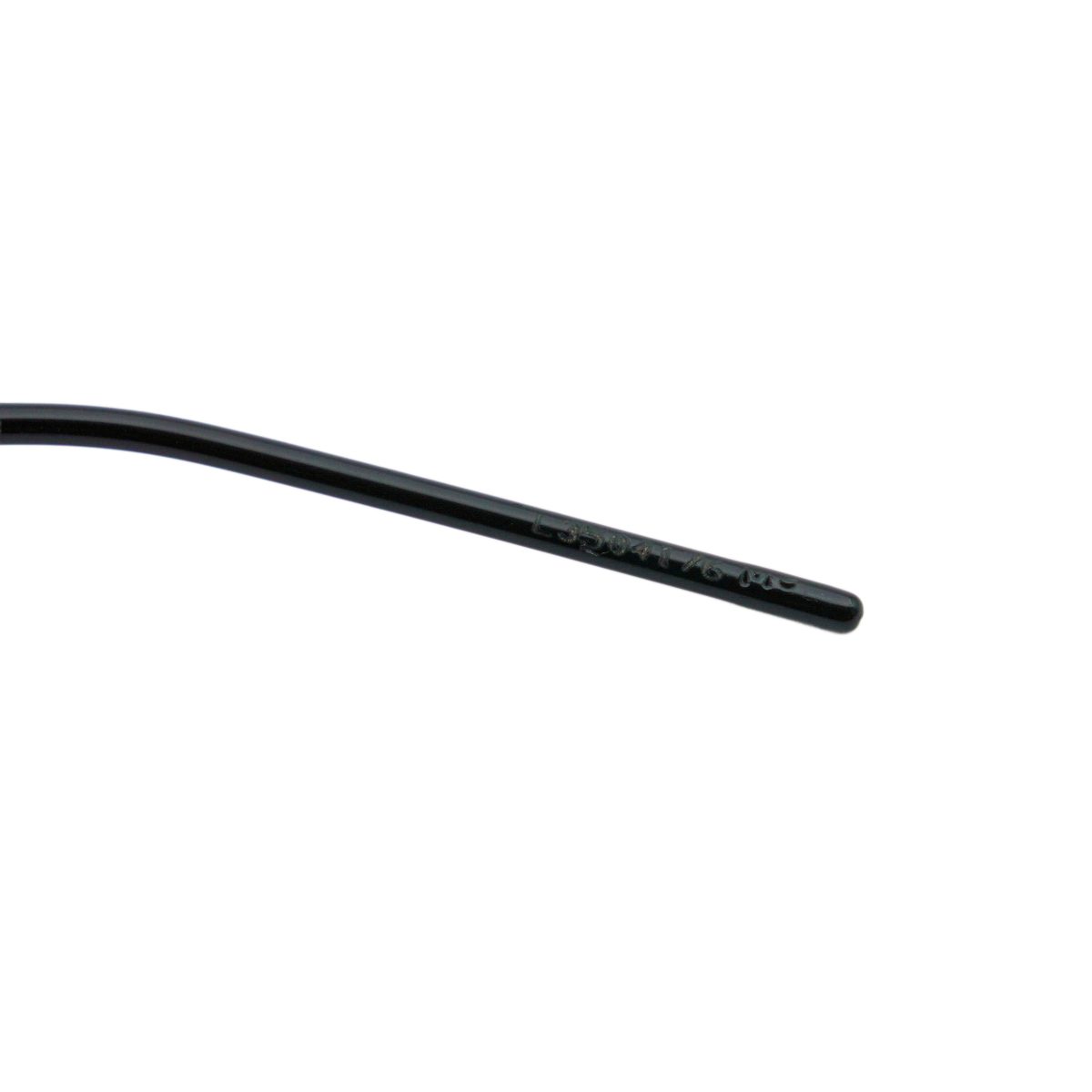 Chanel 4045 Black Rimless Shield Mask Logo Y2K Sunglasses — photo 10