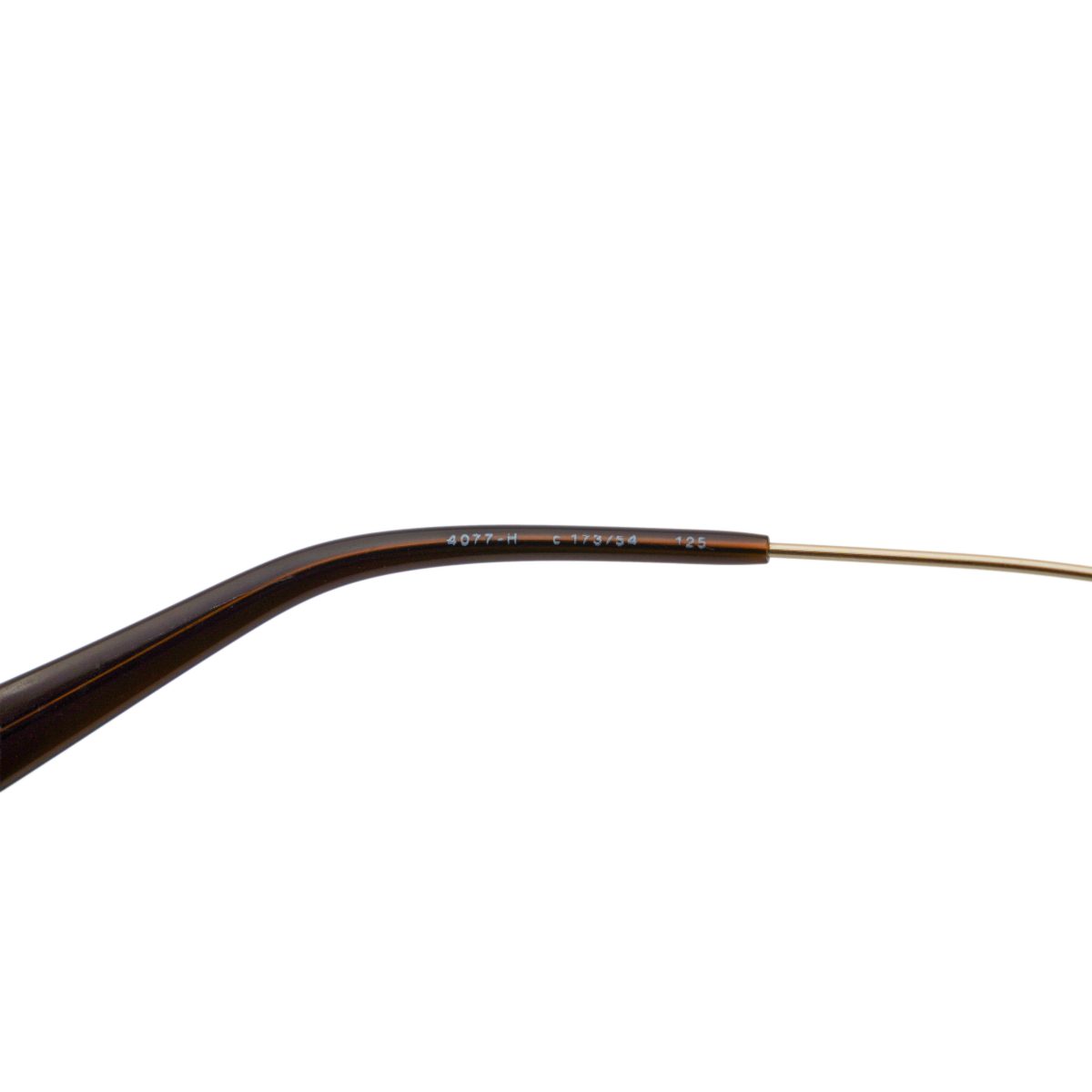 Vintage Chanel 4077 Gold Rimless Shield CC Logo Sunglasses — photo 9