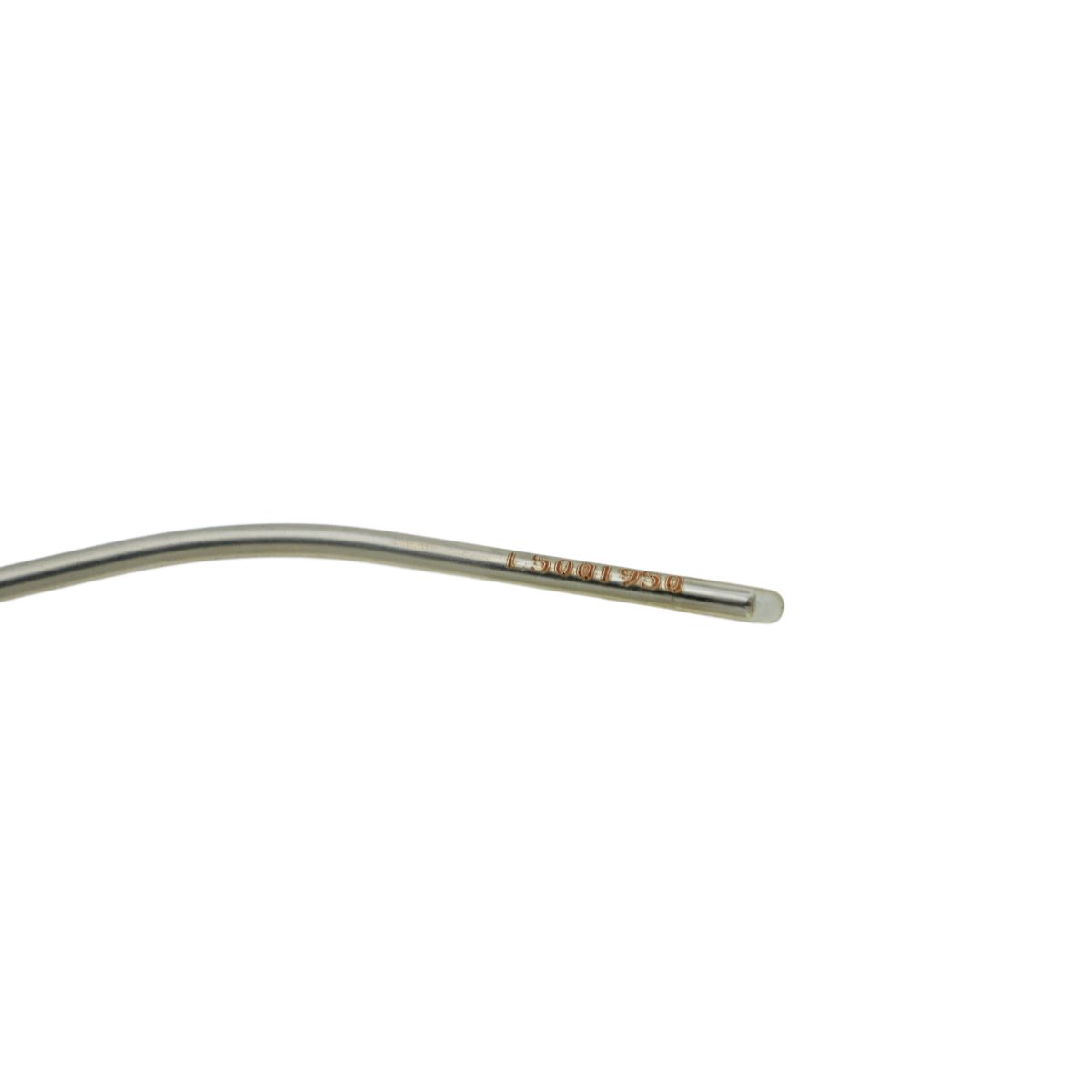 Chanel 4045 Silver Rimless Shield Mask Logo Y2K Sunglasses — photo 10