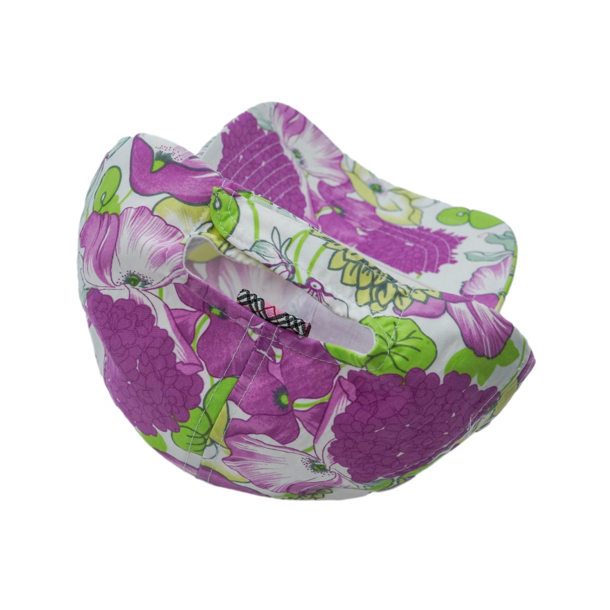 Burberry London Multicolor Floral Print Logo Baseball Cap — photo 6