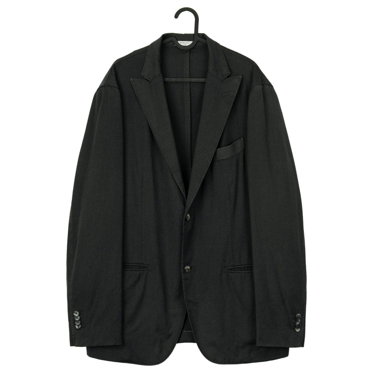 Boglioli Milano Black Wool Formal Tailored Blazer K Jacket
