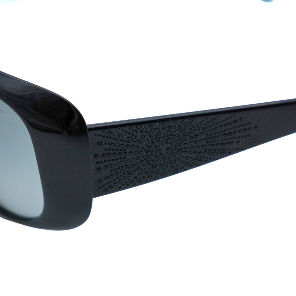 Chanel 6026 Black Gradient Sunburst CC Logo Y2K Sunglasses — photo 4