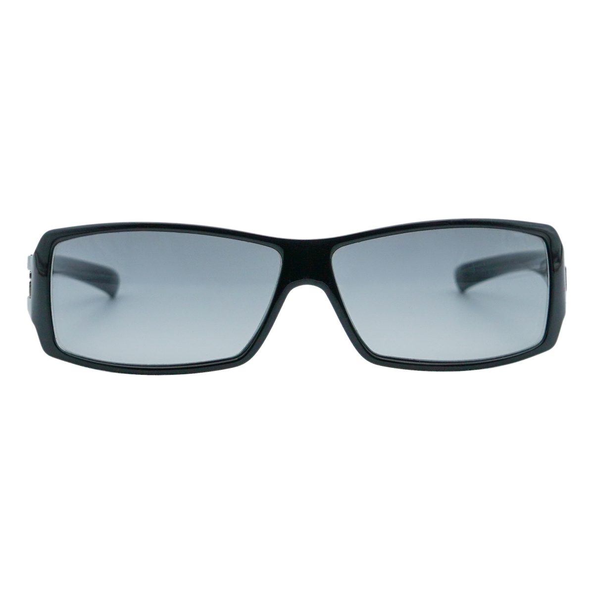 Vintage Gucci Black Strass GG Logo Rectangular Sunglasses — photo 2