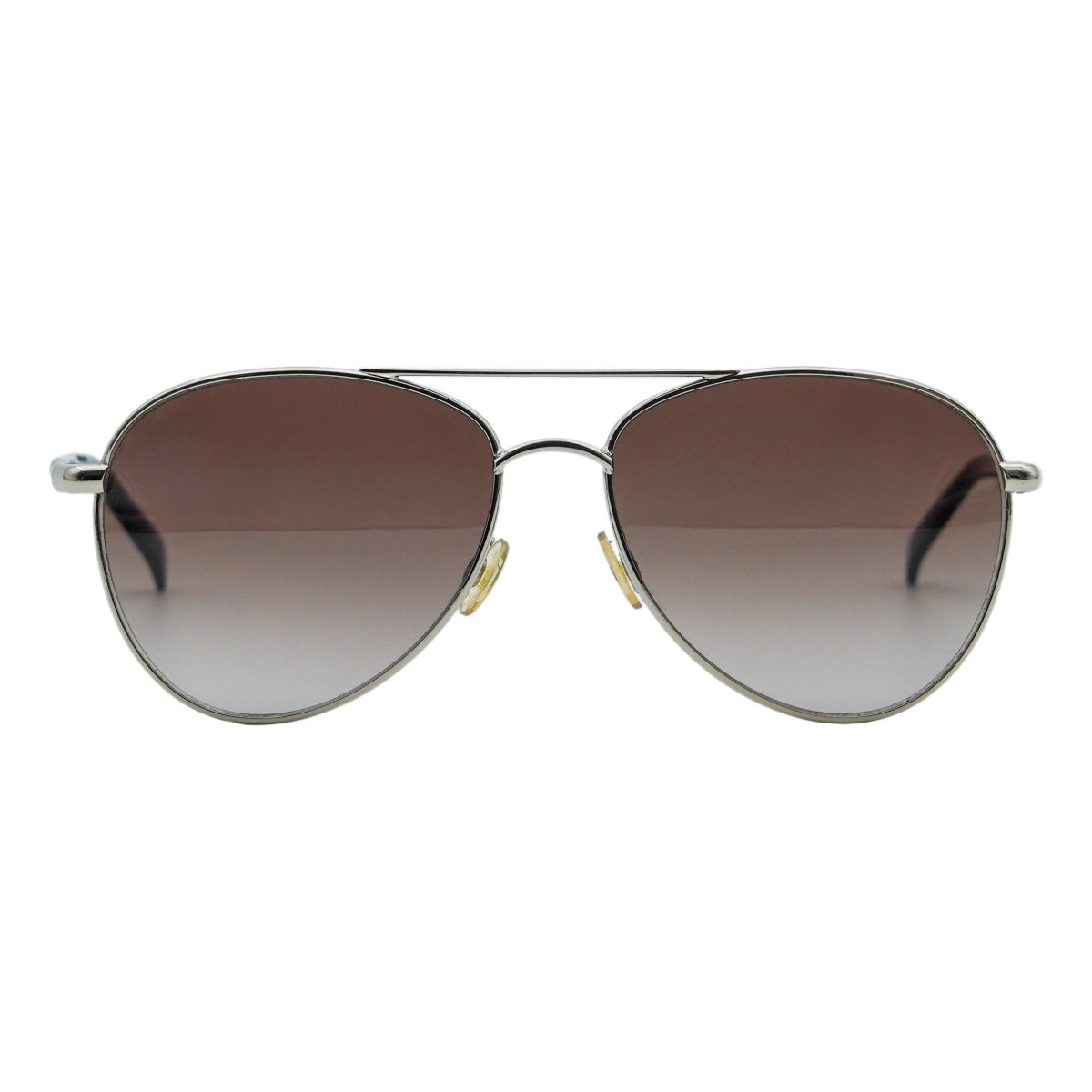 Dior Piccadilly 2 Silver Gradient Aviator Logo Sunglasses — photo 2
