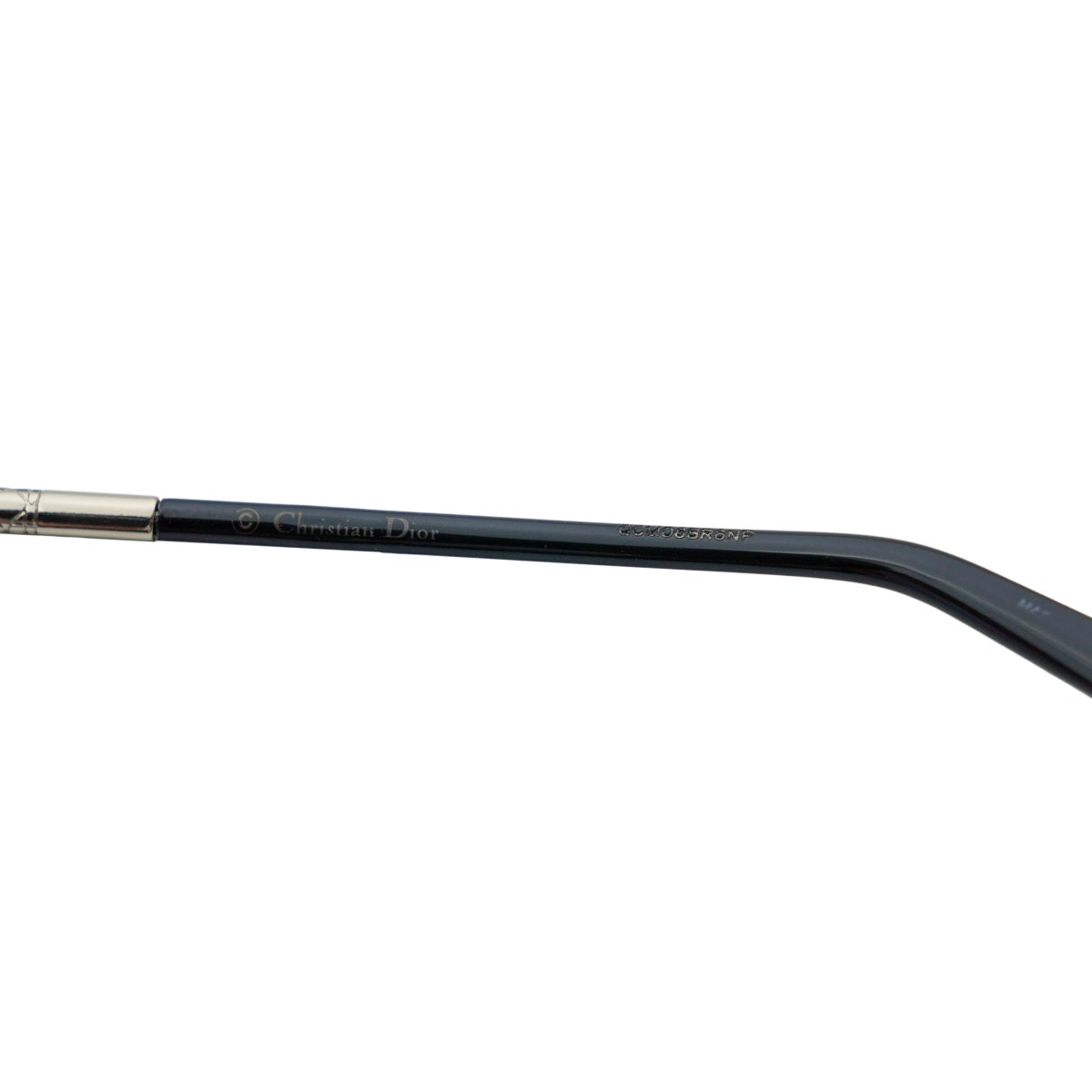 Dior Piccadilly 2 Silver Gradient Aviator Logo Sunglasses — photo 6