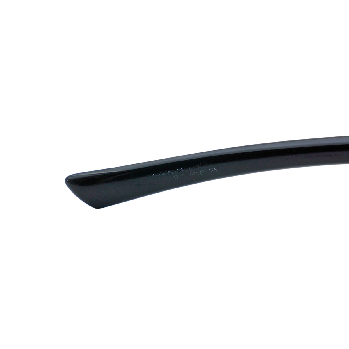 Vintage Gucci Black Strass GG Logo Rectangular Sunglasses — photo 7
