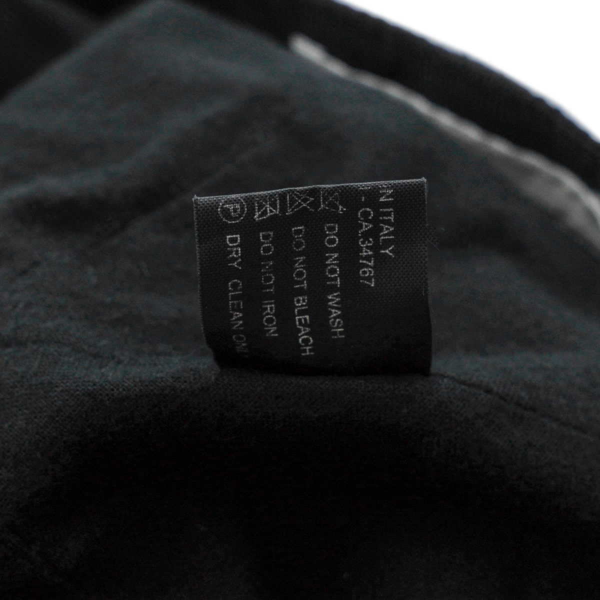 Vintage Prada Black Nylon Embroidered Logo Baseball Cap — photo 10