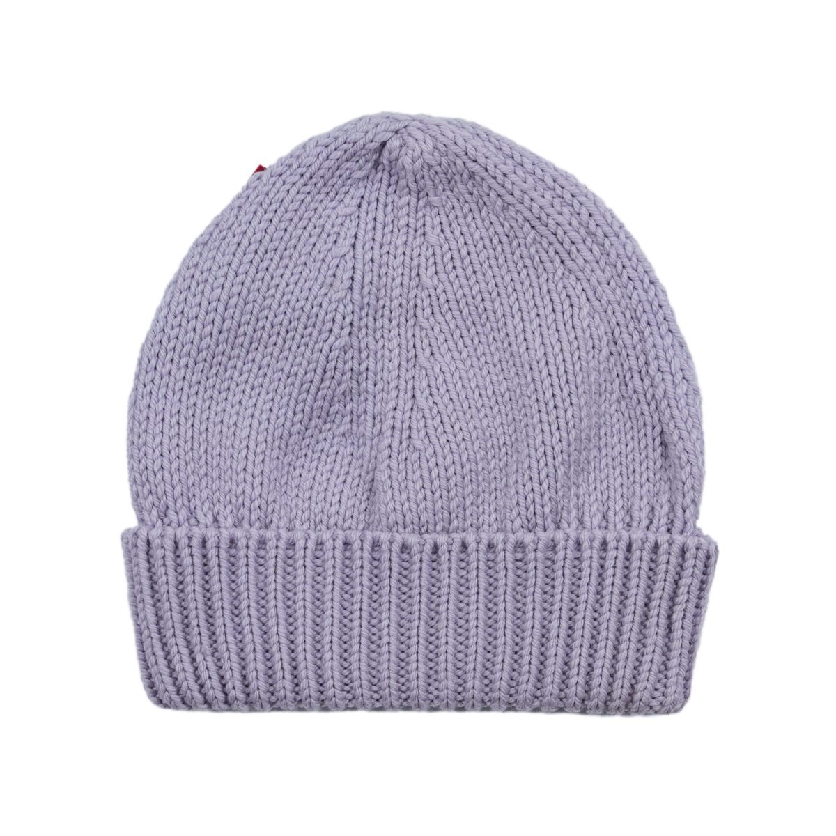 Prada Linea Rossa Label Knit Wool Lilac Purple Beanie Hat — photo 2