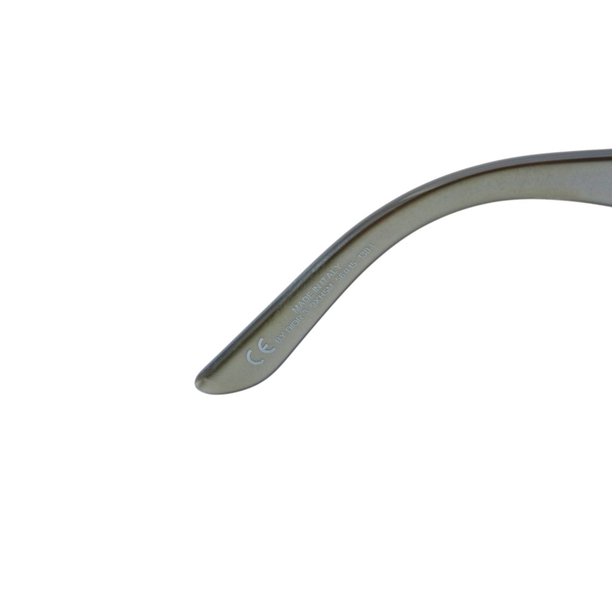 Vintage Dior Gray Gradient D Logo Rectangular Sunglasses — photo 7
