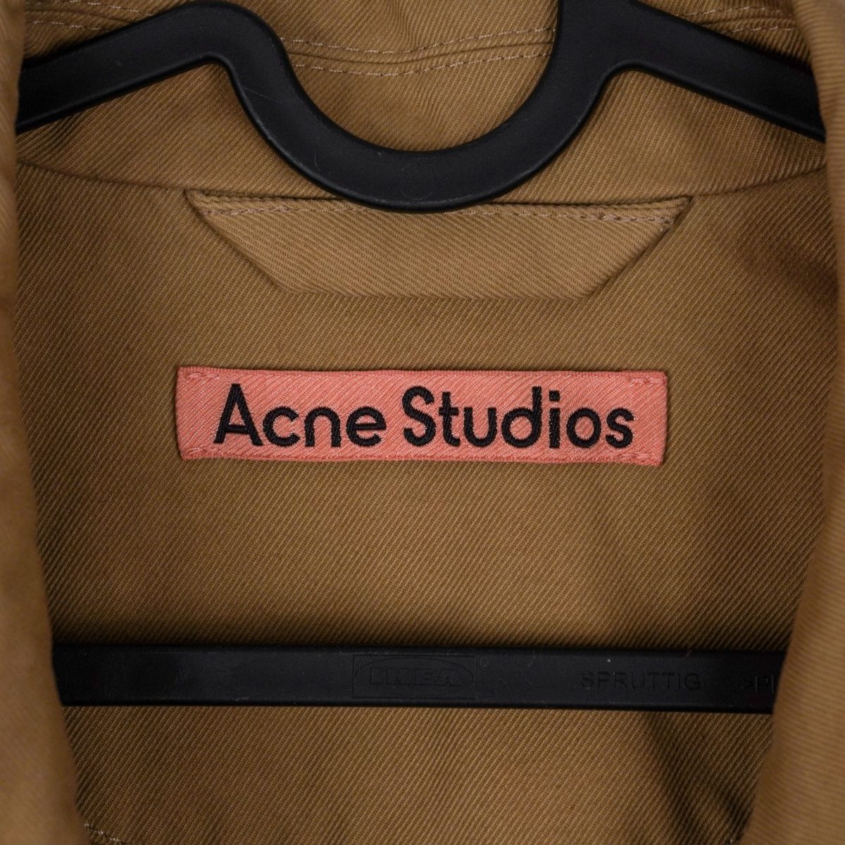 Acne Studios Brown Utility Workwear Patch Logo Chore Jacket — photo 7
