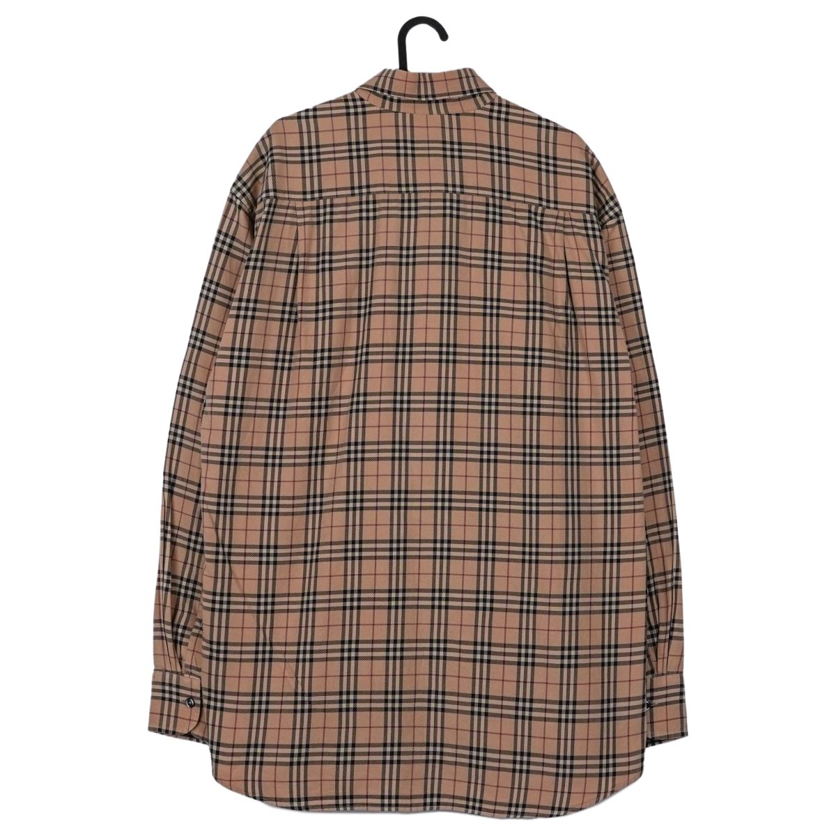 Burberry London Beige Nova Check Plaid Button Down Shirt — photo 2