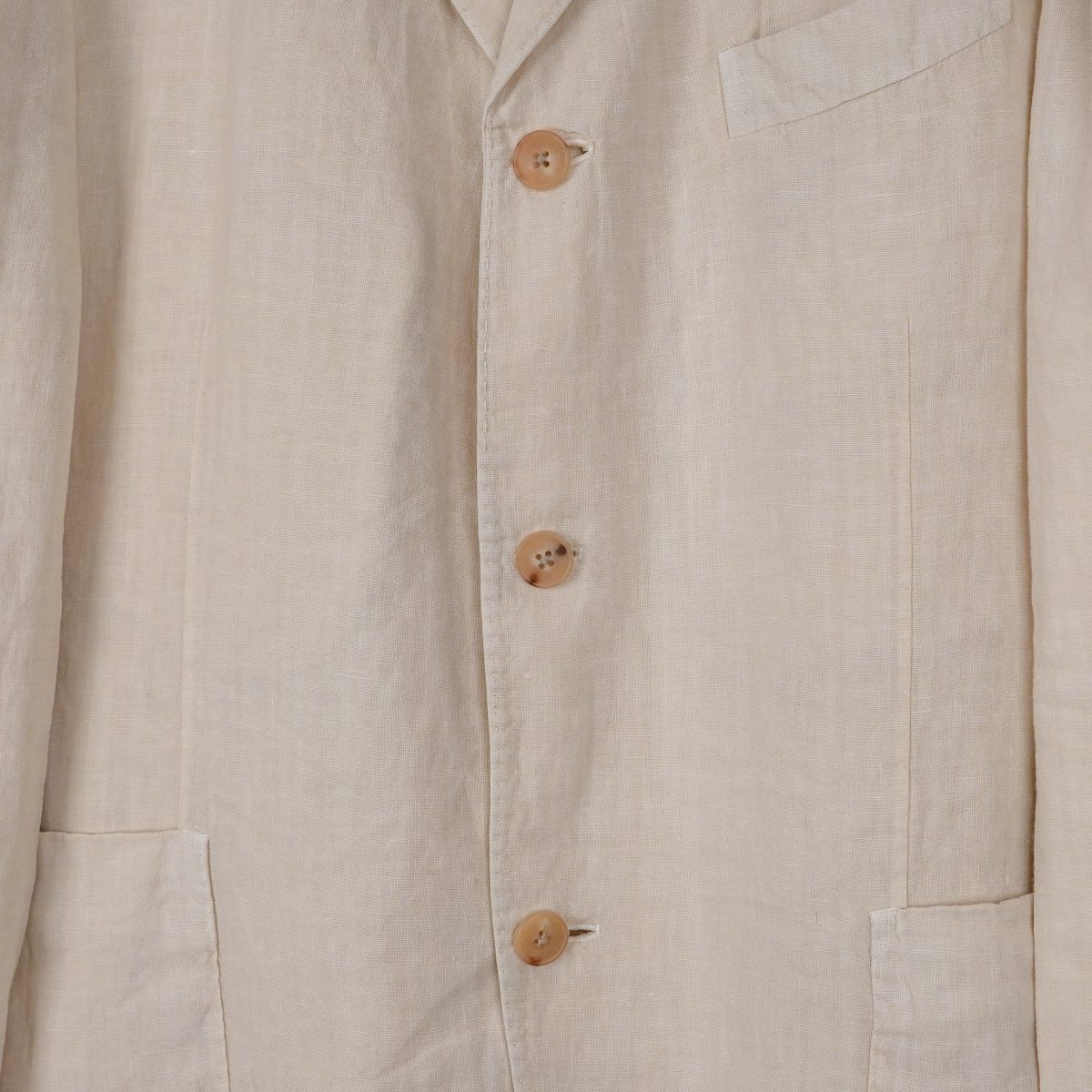 Boglioli Beige Linen Open Weave Tailored Blazer K Jacket — photo 5