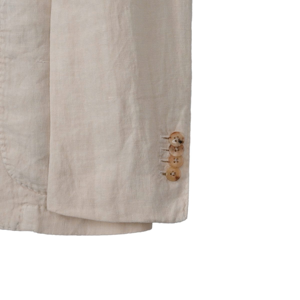 Boglioli Beige Linen Open Weave Tailored Blazer K Jacket — photo 7