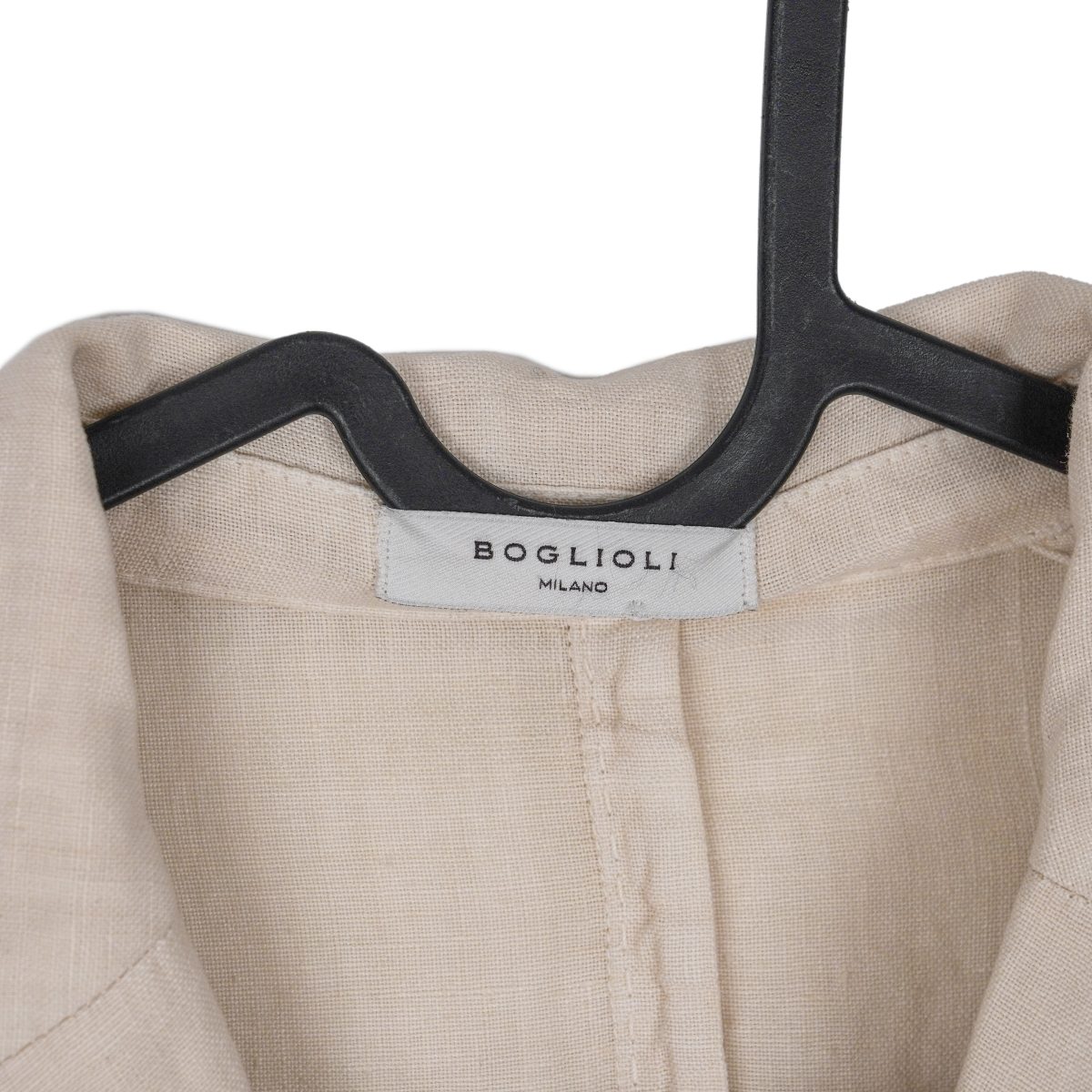 Boglioli Beige Linen Open Weave Tailored Blazer K Jacket — photo 9