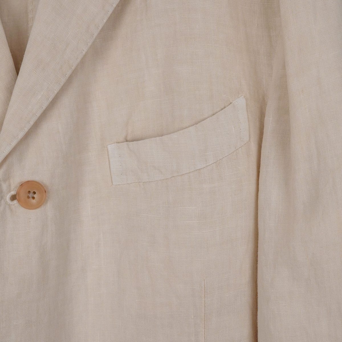 Boglioli Beige Linen Open Weave Tailored Blazer K Jacket — photo 6