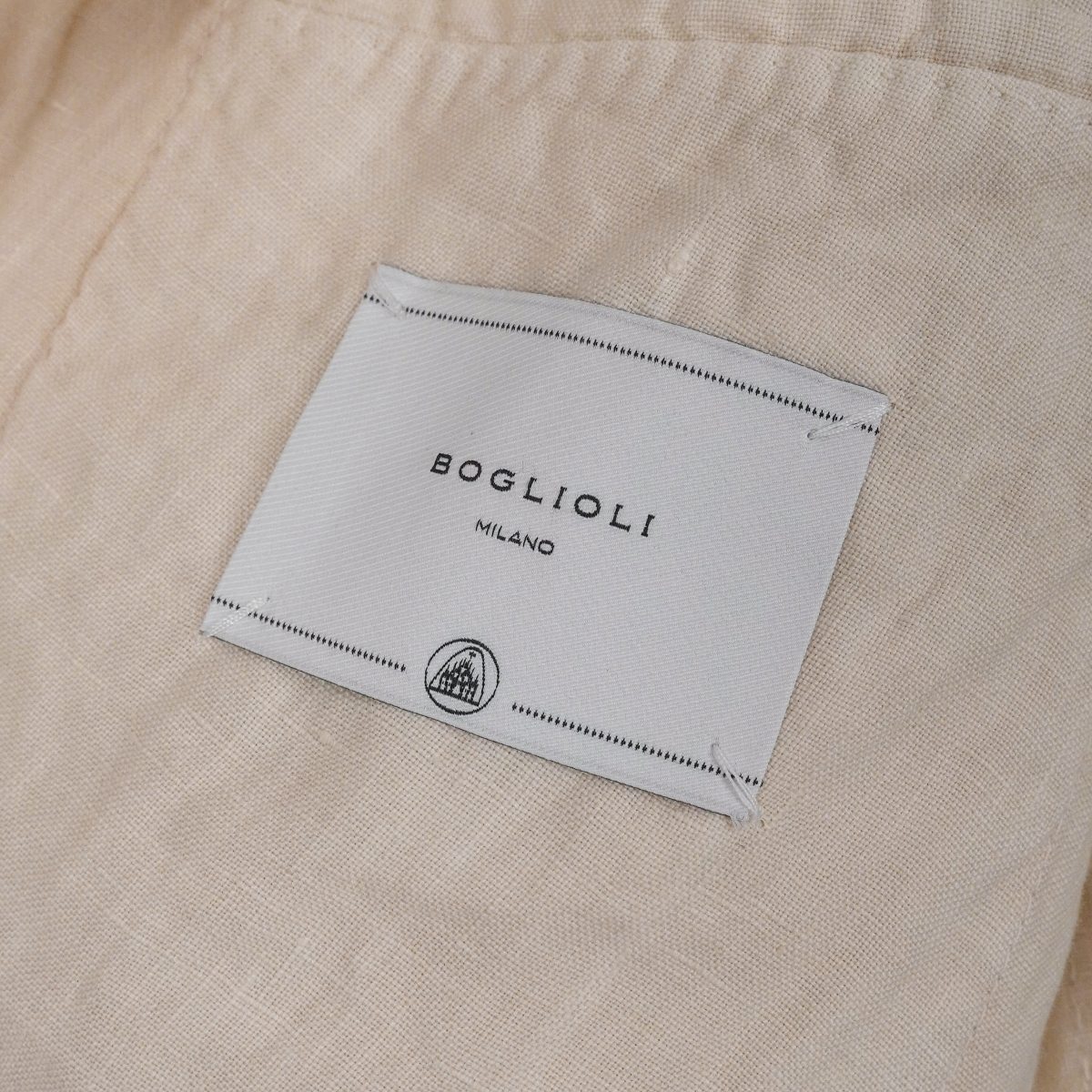 Boglioli Beige Linen Open Weave Tailored Blazer K Jacket — photo 10