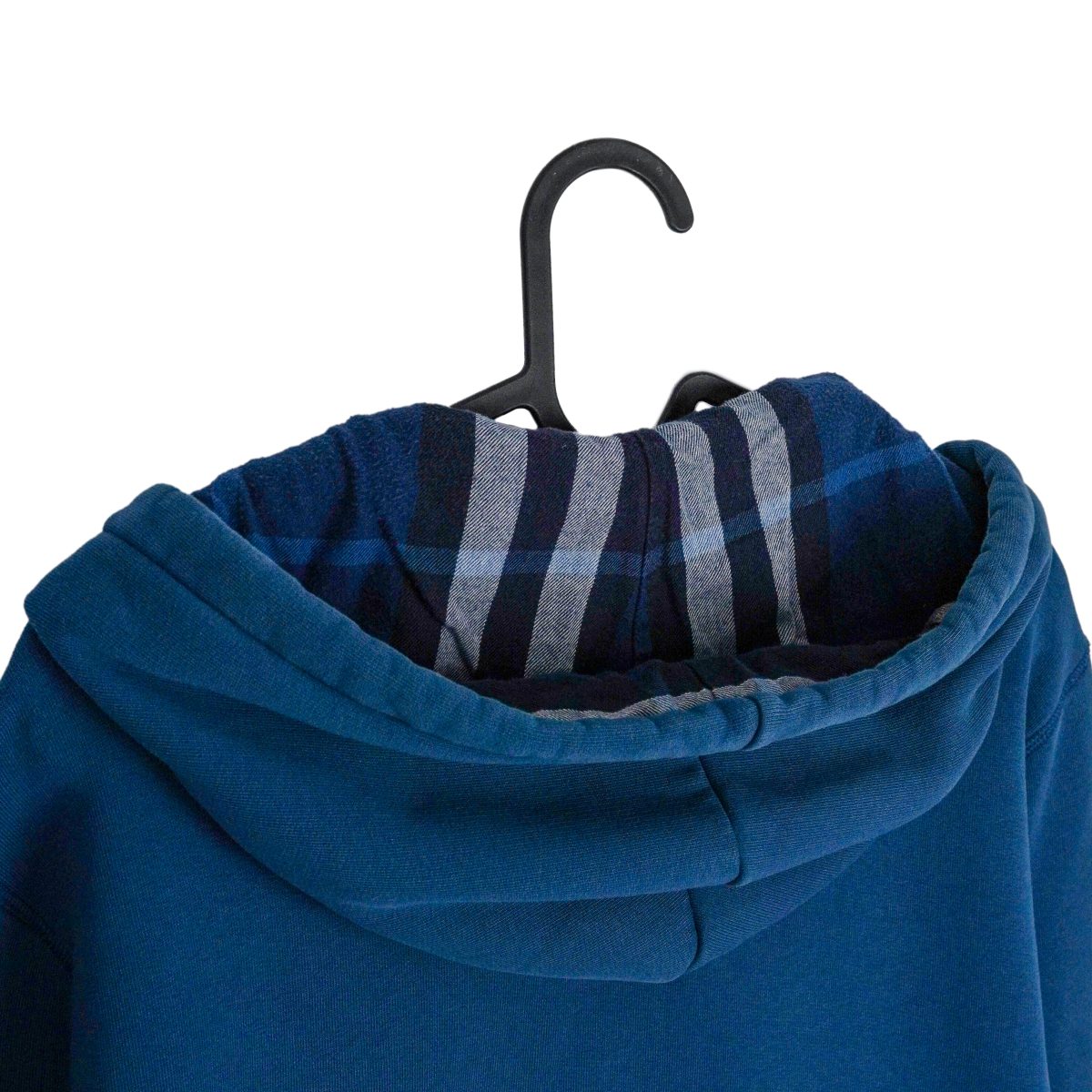 Burberry Claredon Blue Embroidered Logo Hoodie Sweatshirt — photo 10