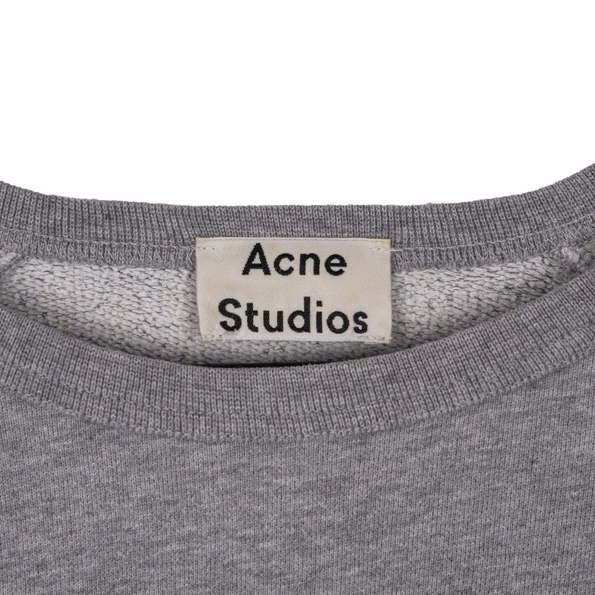 Acne Studios AW14 Gray I Want More Print Crewneck Sweatshirt — photo 5