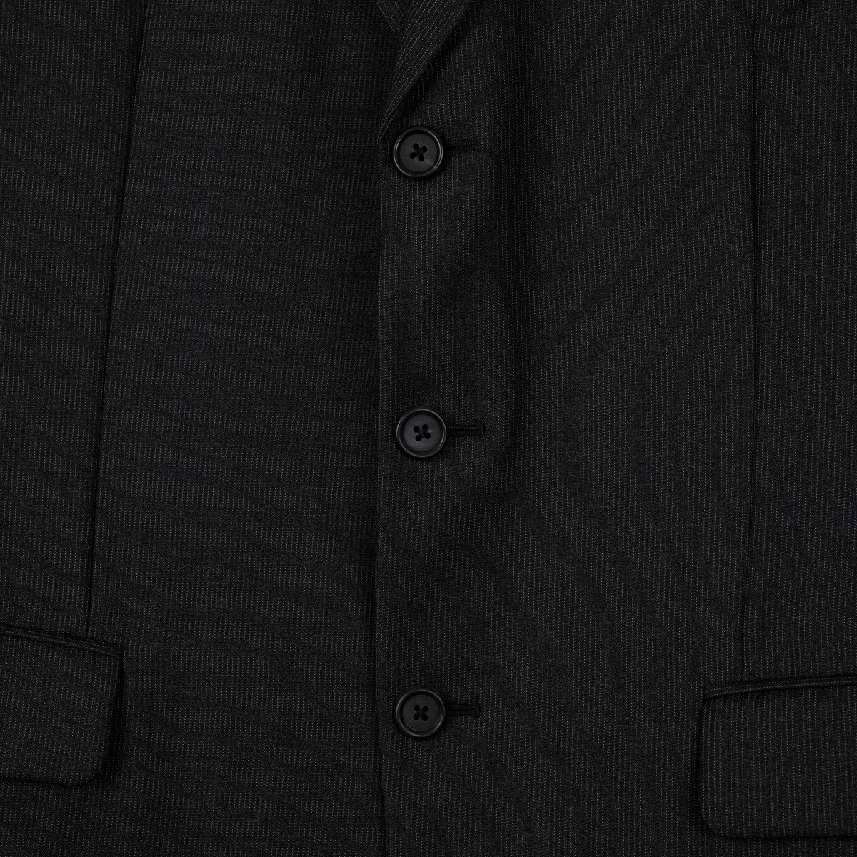 Prada Milano Black Pure Virgin Wool Tailored Blazer Jacket — photo 5