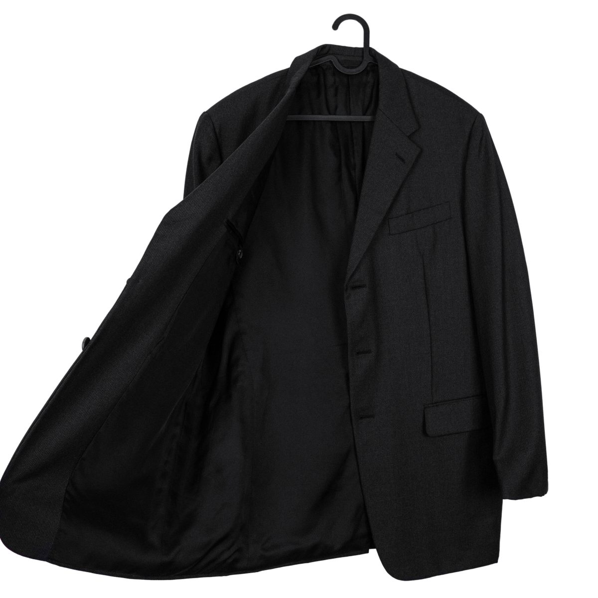 Prada Milano Black Pure Virgin Wool Tailored Blazer Jacket — photo 9