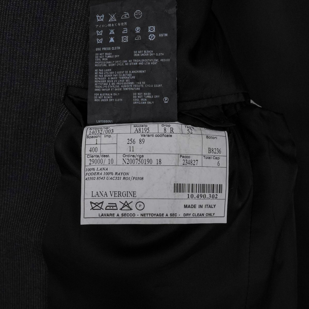 Prada Milano Black Pure Virgin Wool Tailored Blazer Jacket — photo 11